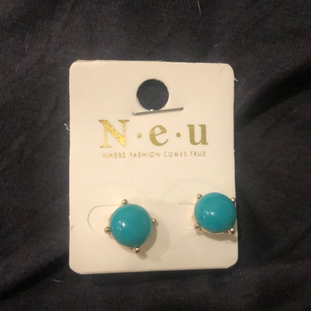 N•E•U Blue/Green Earrings
